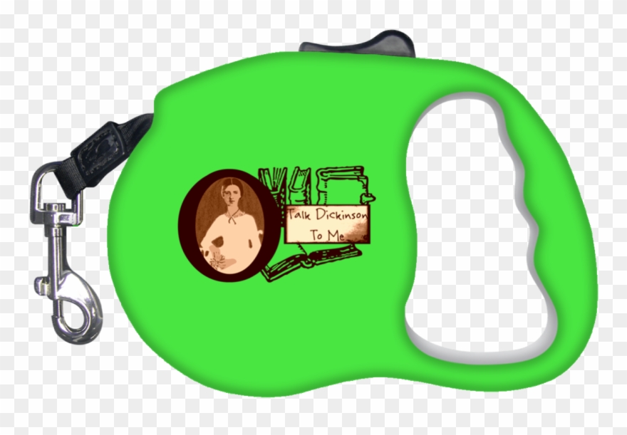 Talk Dickinson To Me Retractable Dog Leash - Talk D To Me Drawstring Bag Clipart