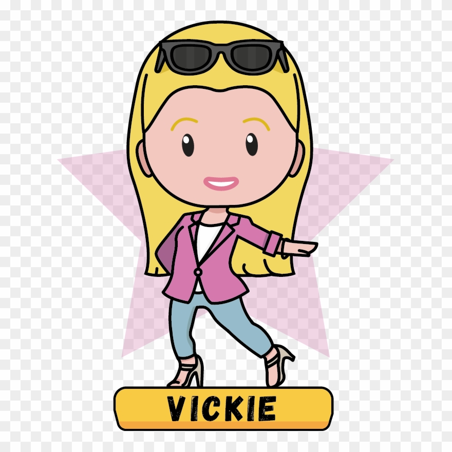 Vickie Caricature - Caricature Clipart