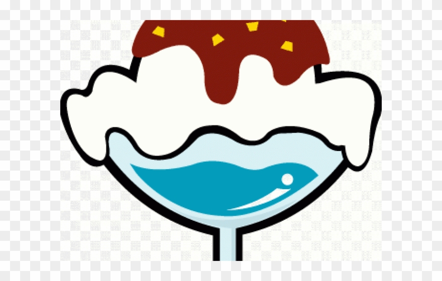 Ice Cream Sundae Clip Art - Png Download