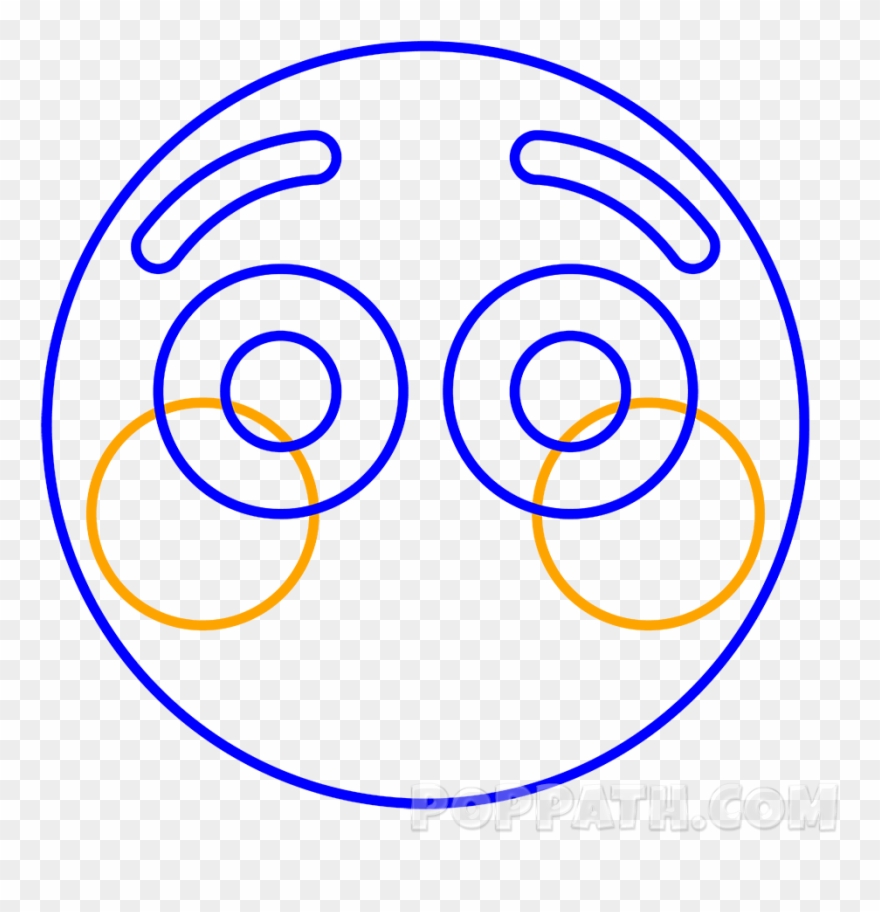 Draw Another Circle Underneath The Eyes And Above The - The Bone & Joint Journal Clipart