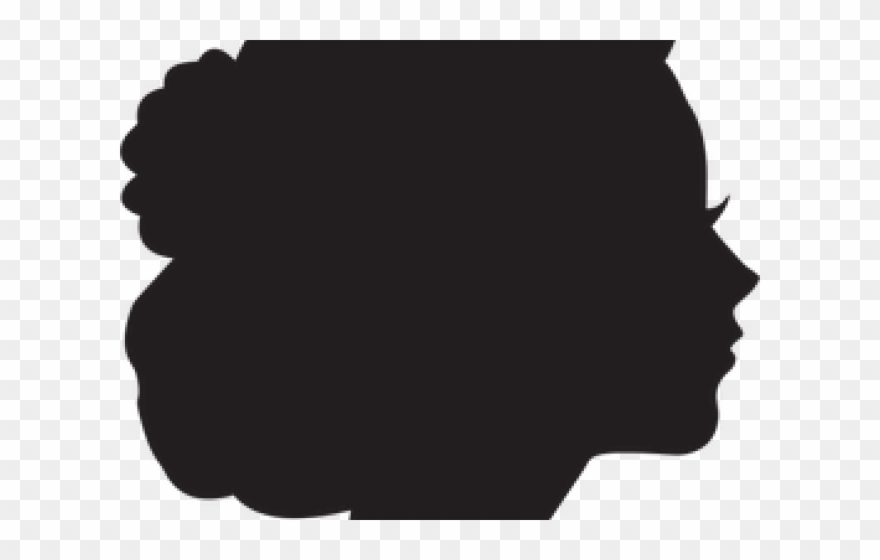 Profile Clipart Kid Face - Silhouette - Png Download