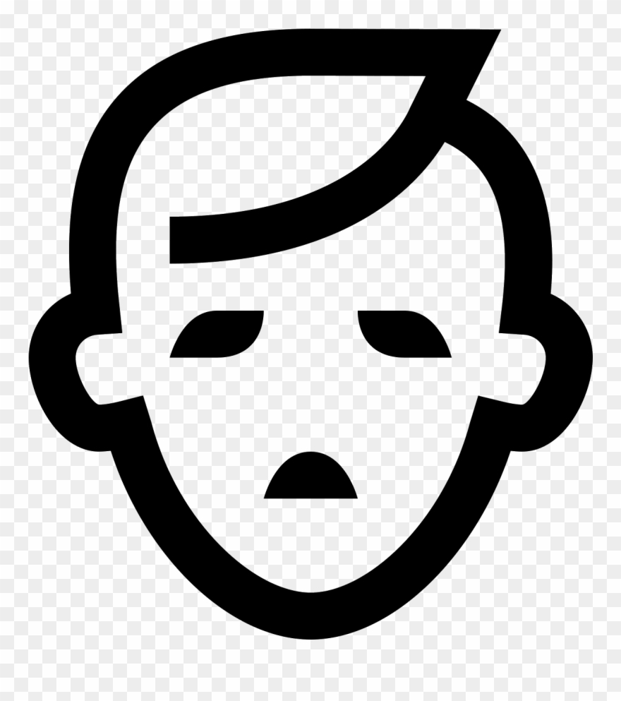 Sad Face Icon - Apprentissage Icone Png Clipart