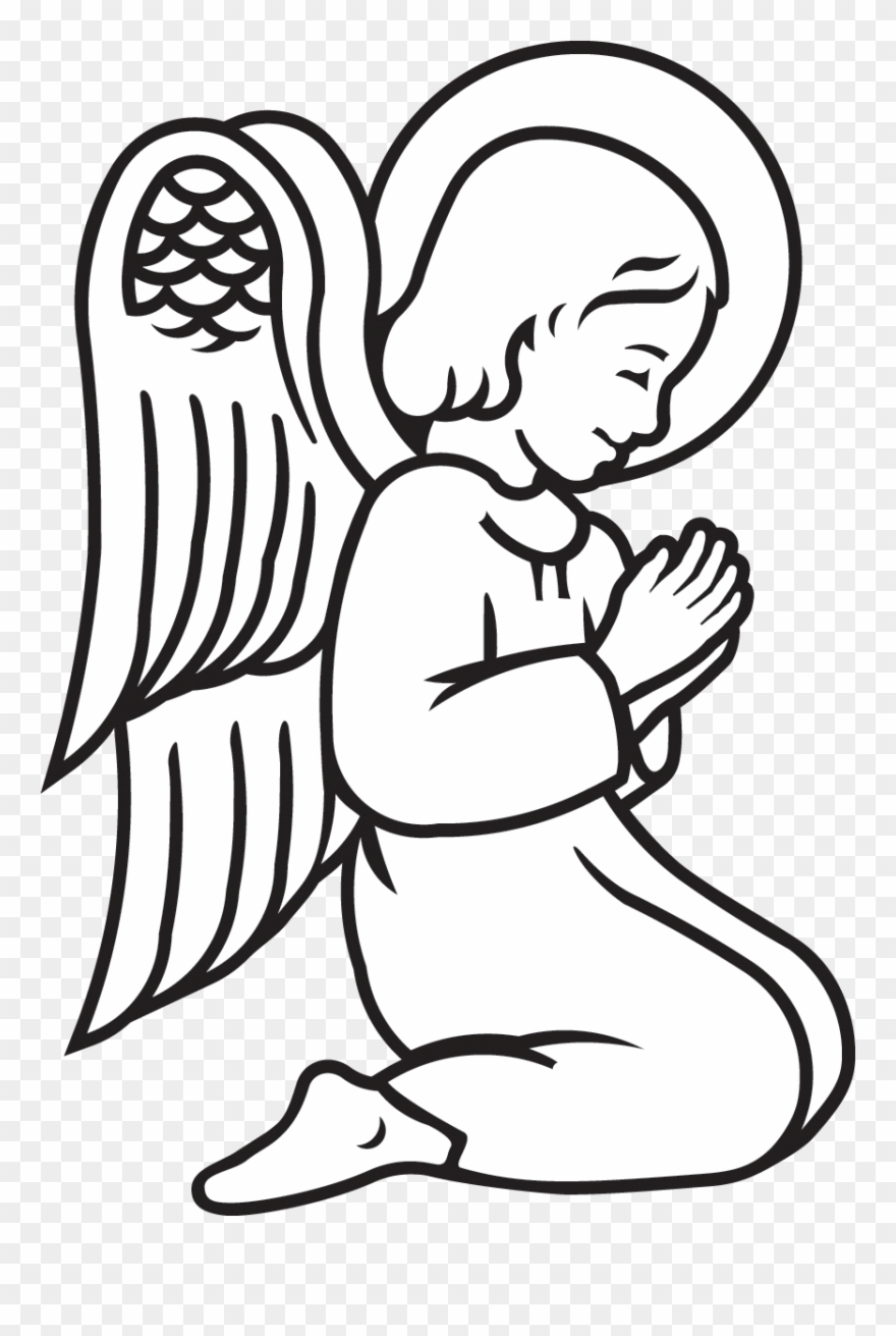 Jpg Transparent Download Angels Drawing Face - Cemetery Clipart