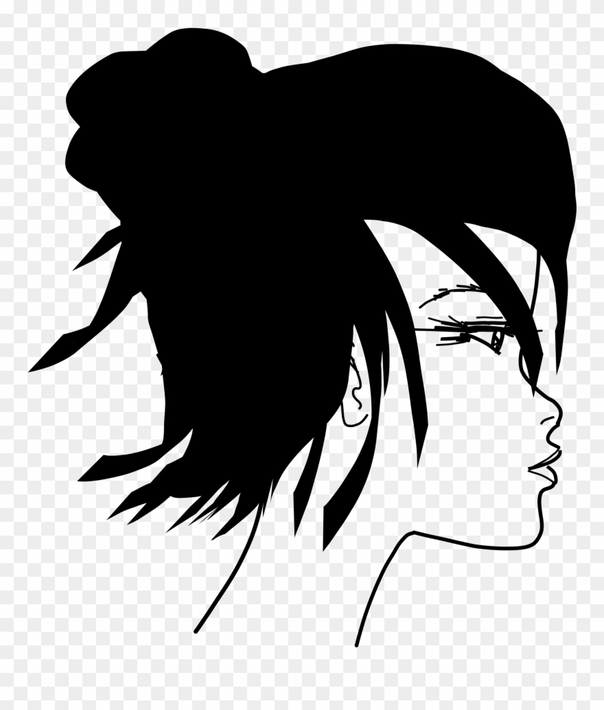 Medium Image - Inkscape Волосы Clipart
