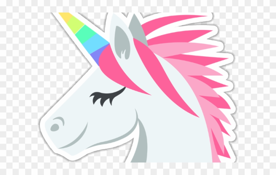 Unicorn Clipart Logo - Unicorn Sticker - Png Download