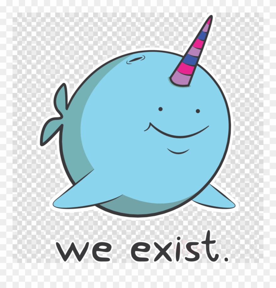 Narwhal Clipart Narwhal - Transparent Background Narwhal Clipart - Png Download