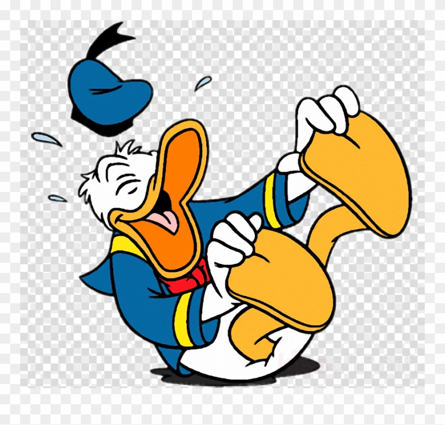 Donald Duck Laughing Clipart Donald Duck Daisy Duck - Donald Duck Laughing Cartoon - Png Download