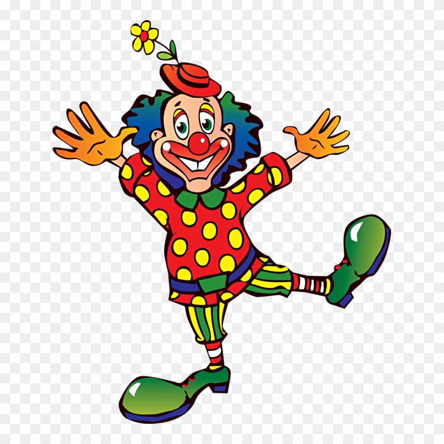 Cartoon - Clown - Funny Cartoon Clowns Clipart