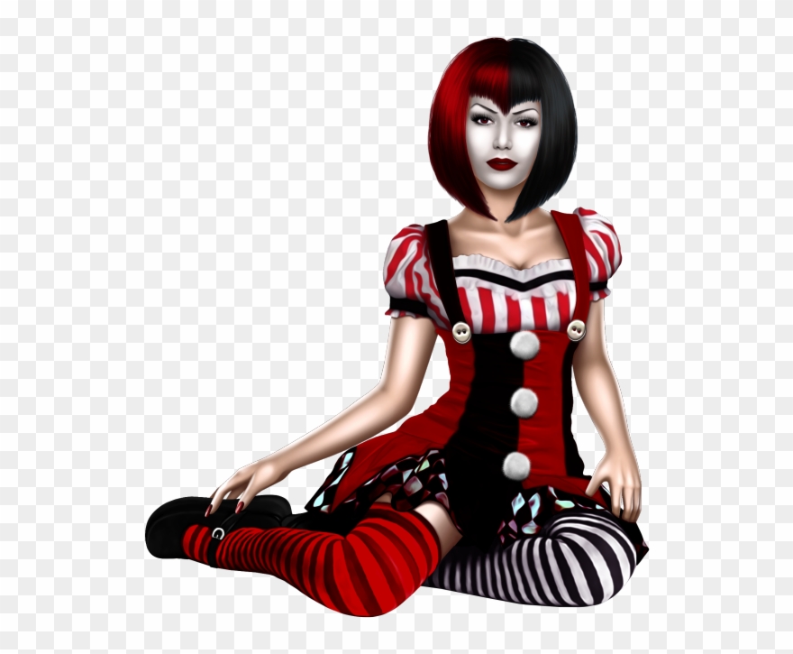 Clown Girl By Julia Fox - Fox Clipart