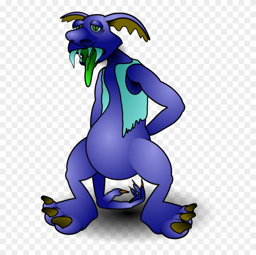 Scary Monster Clip Art - Giggle Is Out Of The Bottle Mug - Png Download