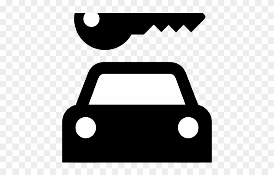 Key Clipart Vehicle - Logo Alquiler De Coches - Png Download