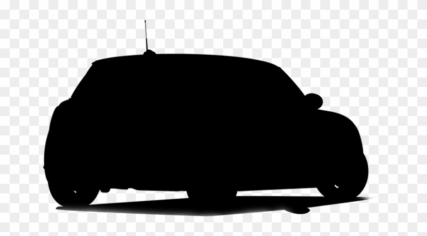 Rear Clipart Car Silhouette - Silhouette Car Back Png Transparent Png