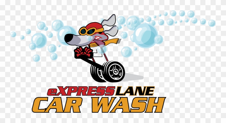 Express Lane Car Wash - Car Clipart