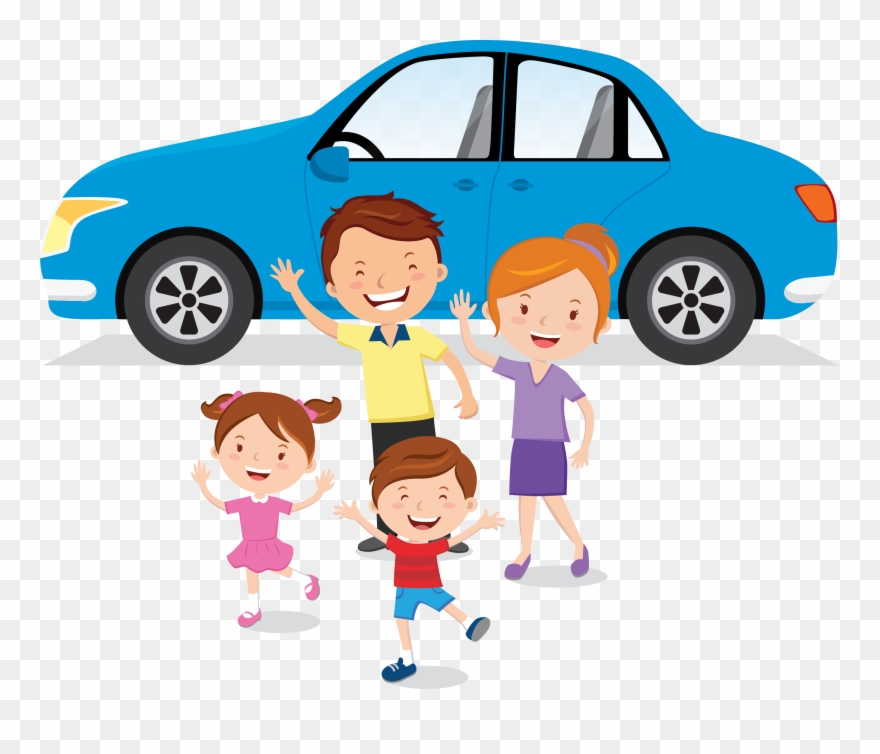 Family Car Clipart Png Transparent Png