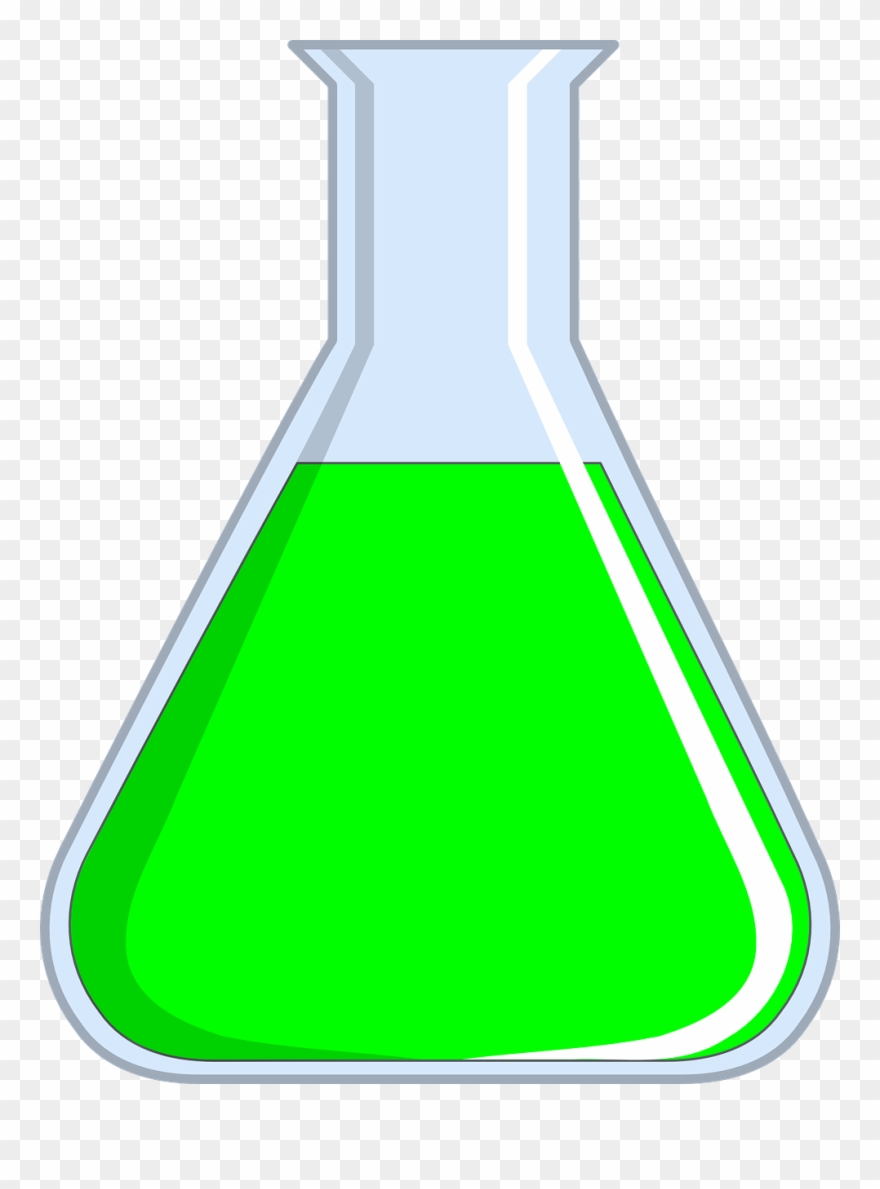 Erlenmeyer Flask Green Chemistry Png Image - Chemistry Clip Art Transparent Png