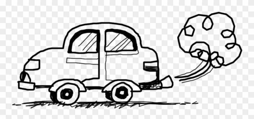 Diesel Car Exhaust Adblue - Car Exhaust Black And White Clipart