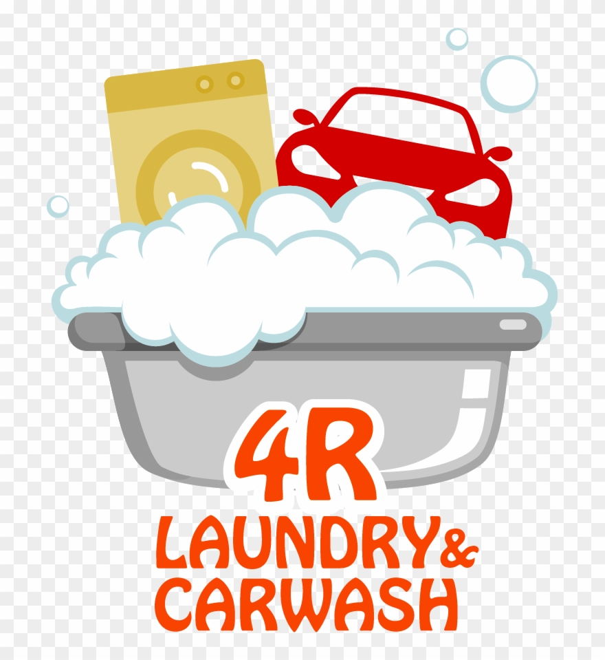 4r Laundry Carwash Logo - Work Present Latin Verve Sounds Clipart