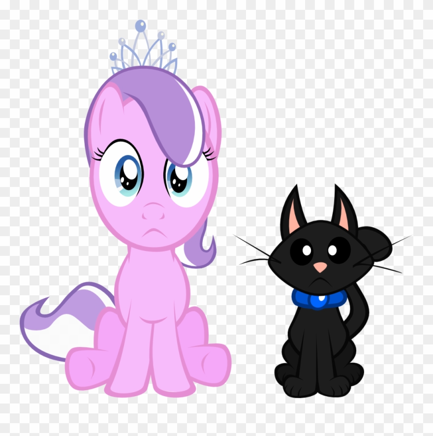 Png Images Of Cats With Tiaras - Mlp Diamond Tiara Cat Clipart