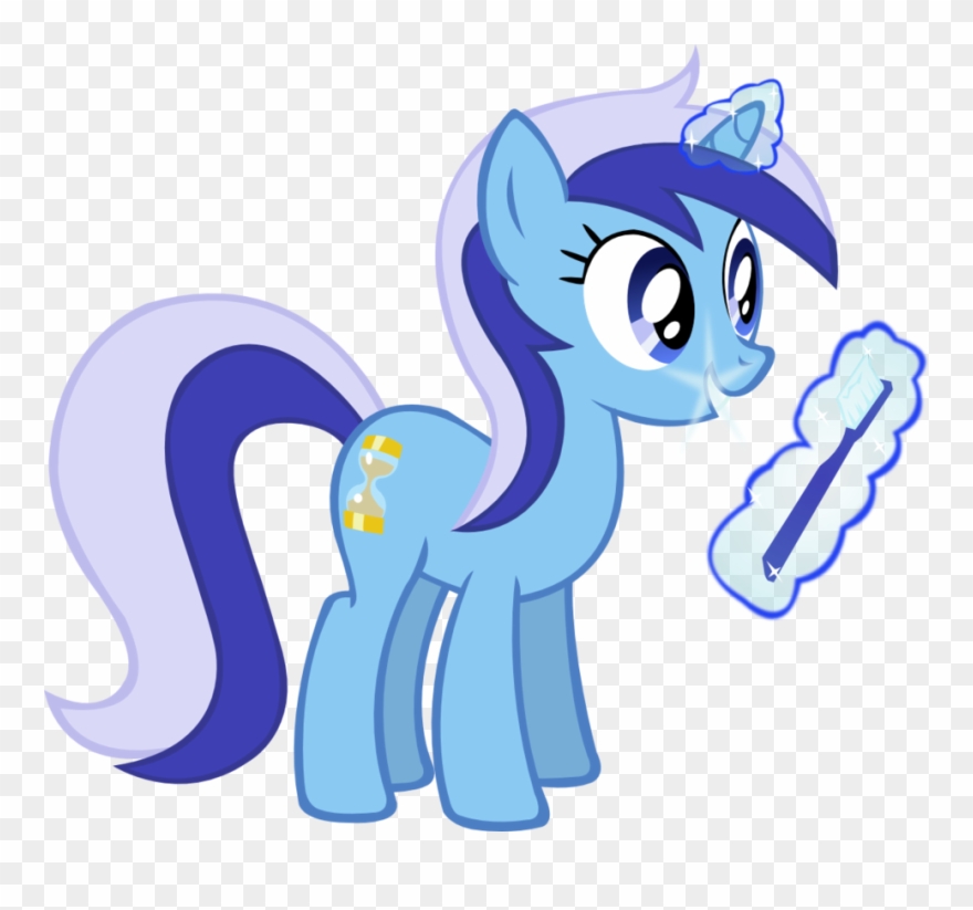 Toothbrush Clip Vector Graphic Transparent Stock - Mlp Minuette Sad - Png Download