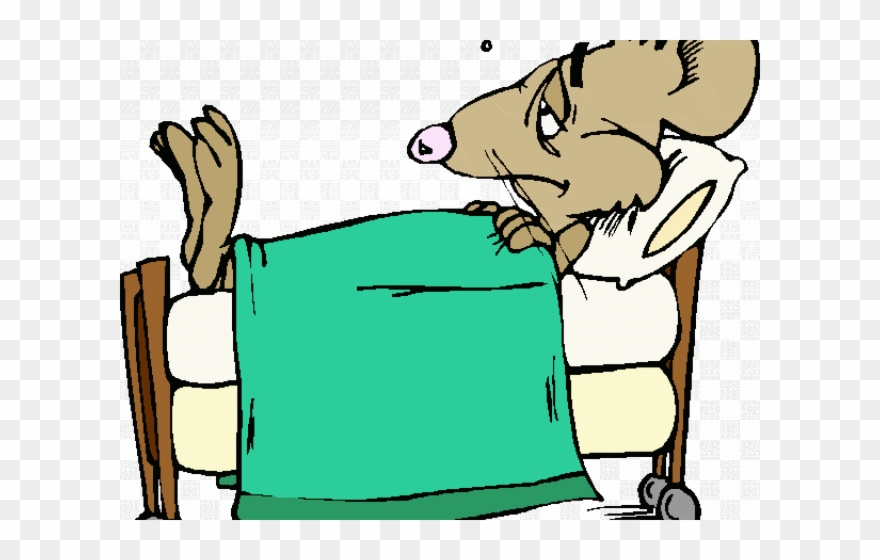 Sick Clipart Free Clipart On Dumielauxepices Net - Clipart Sick Rat - Png Download