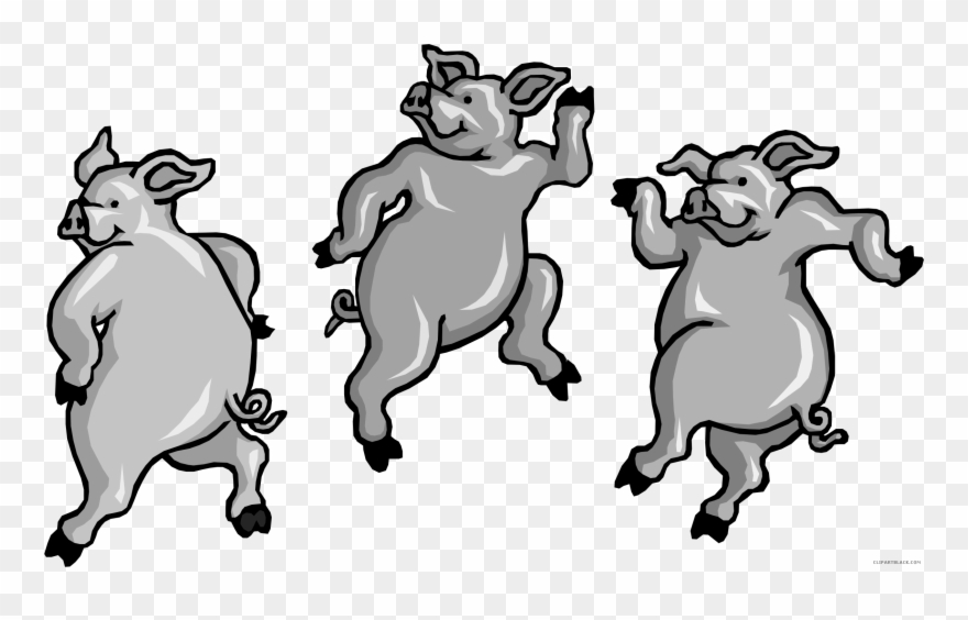 Pig High Quality Clipart Clipartblackcom Pig High Quality - Short Story With Three Characters - Png Download