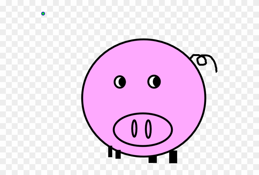 Pig Svg Clip Arts 600 X 517 Px - Png Download