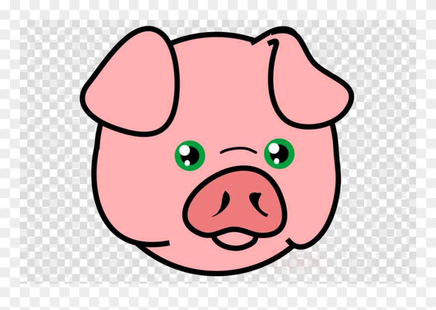 Download Pig Head Png Clipart Domestic Pig Clip Art - Pig Head Clip Art Transparent Png