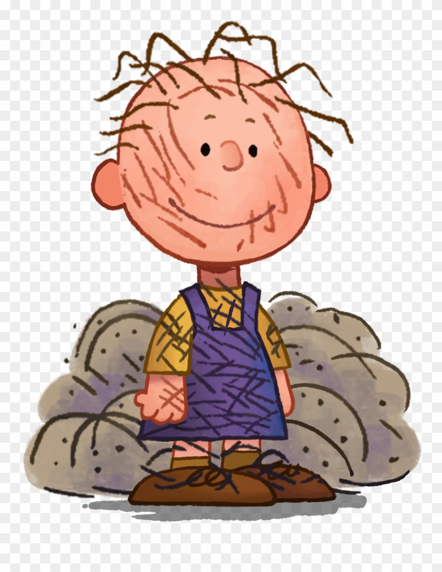 Peanuts Clipart Pig Pen - Snoopy Pig Pen - Png Download