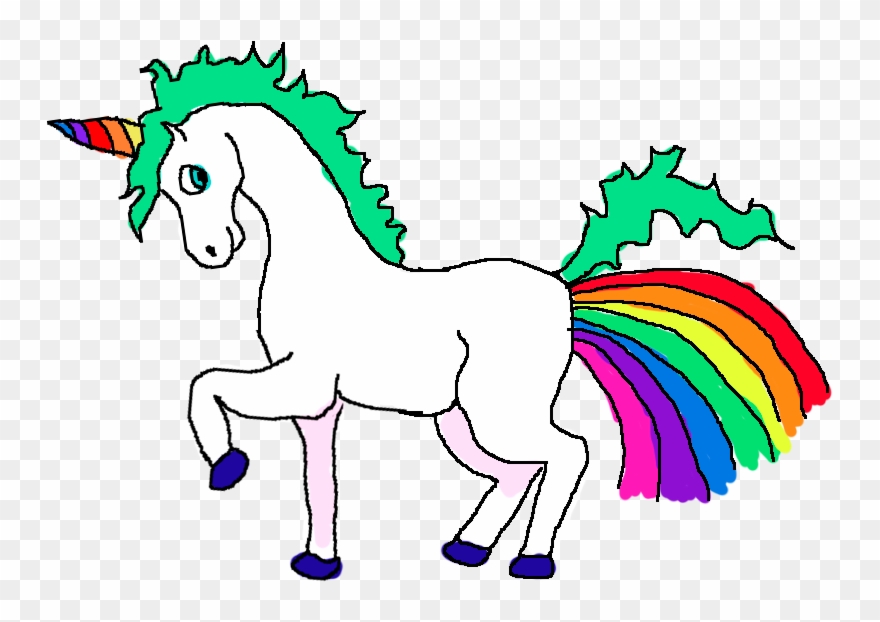 Fat Unicorn At Getdrawings Com Free For - Unicorn Clipart