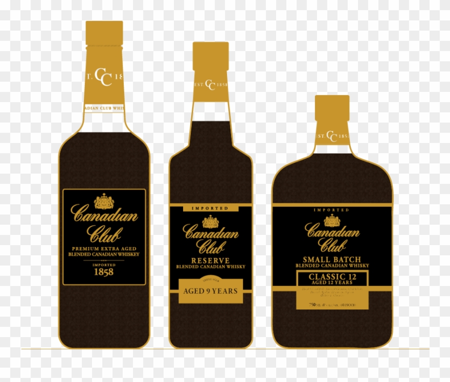 <h2>a Process 150 Years<br - Canadian Club Small Batch Whiskey 750ml Clipart