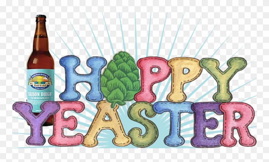Beer Coasters Hoppy Yeaster Issue Clipart