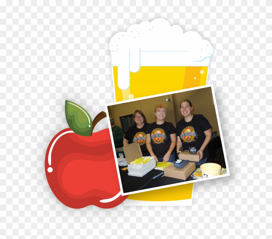 Apple Beer And Pic - Apple Clipart