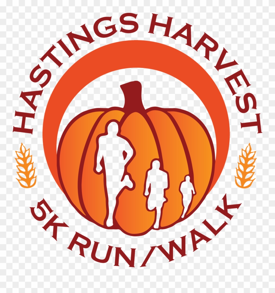 7th Annual Hastings Harvest Run - 5k Run Clipart