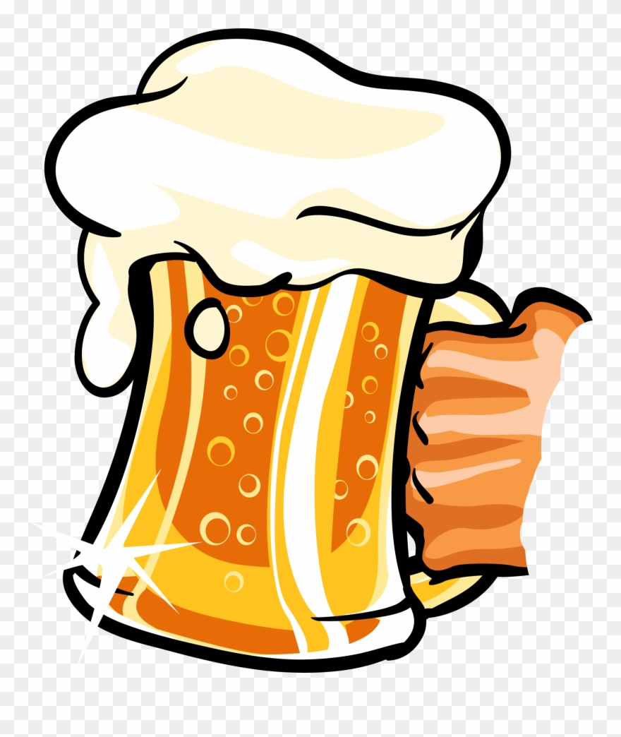 Cartoon Drawing Clip Art - Gambar Kartun Bir - Png Download