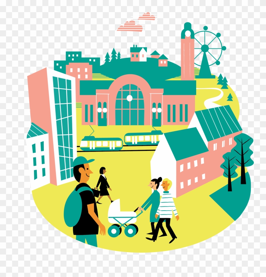 International House Helsinki Your Entry To Working - Helsinki Illustration Clipart