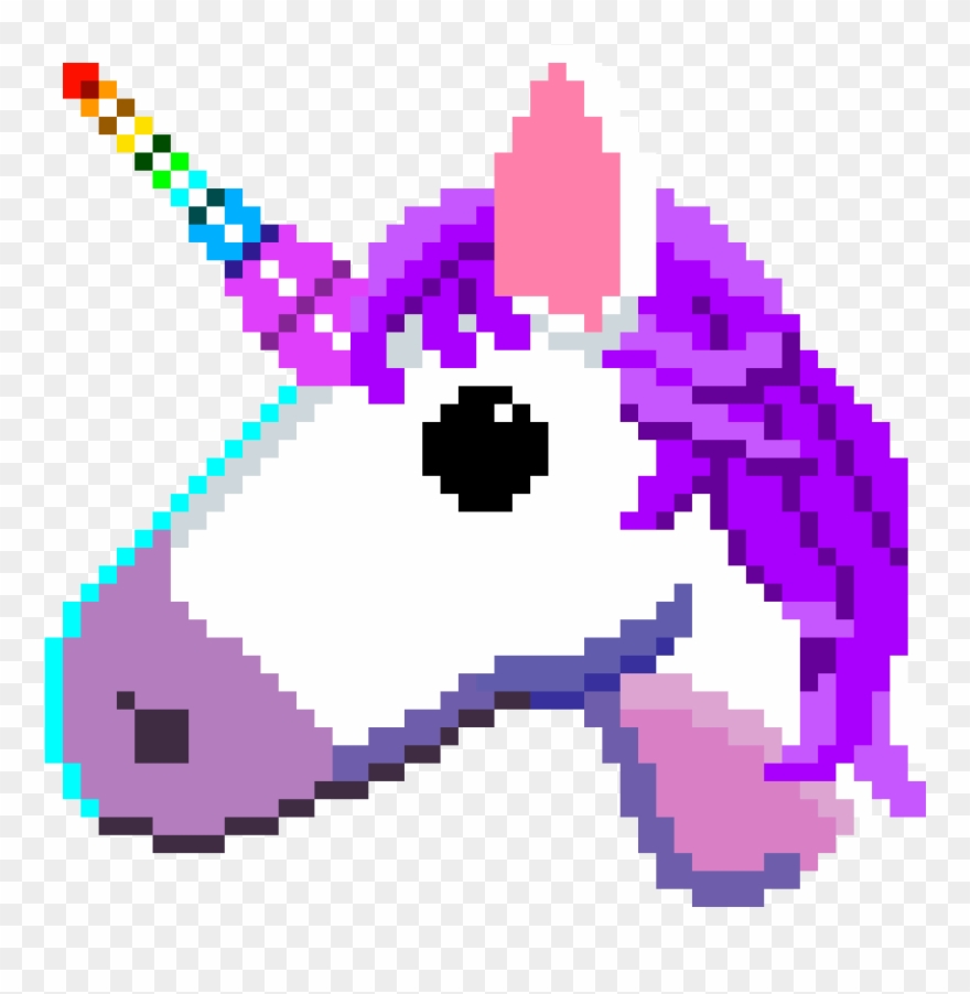 Unicorn Emoji - Emoji Clipart