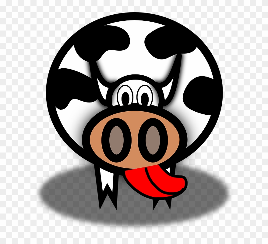 Free Vector Graphic - Cow Clip Art - Png Download