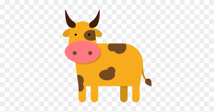Cow Illustrations - Cow Illustration Vector Png Clipart