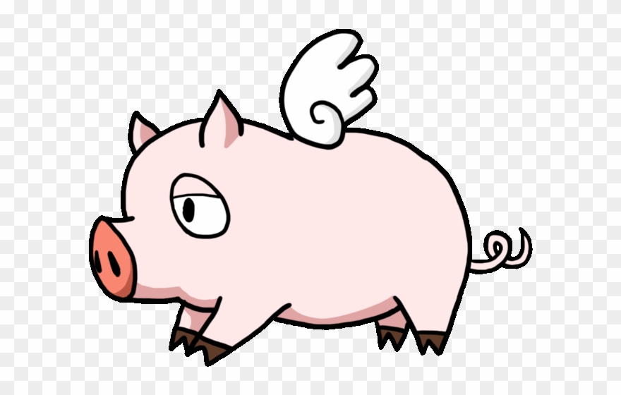 Flying Pig Png Clipart