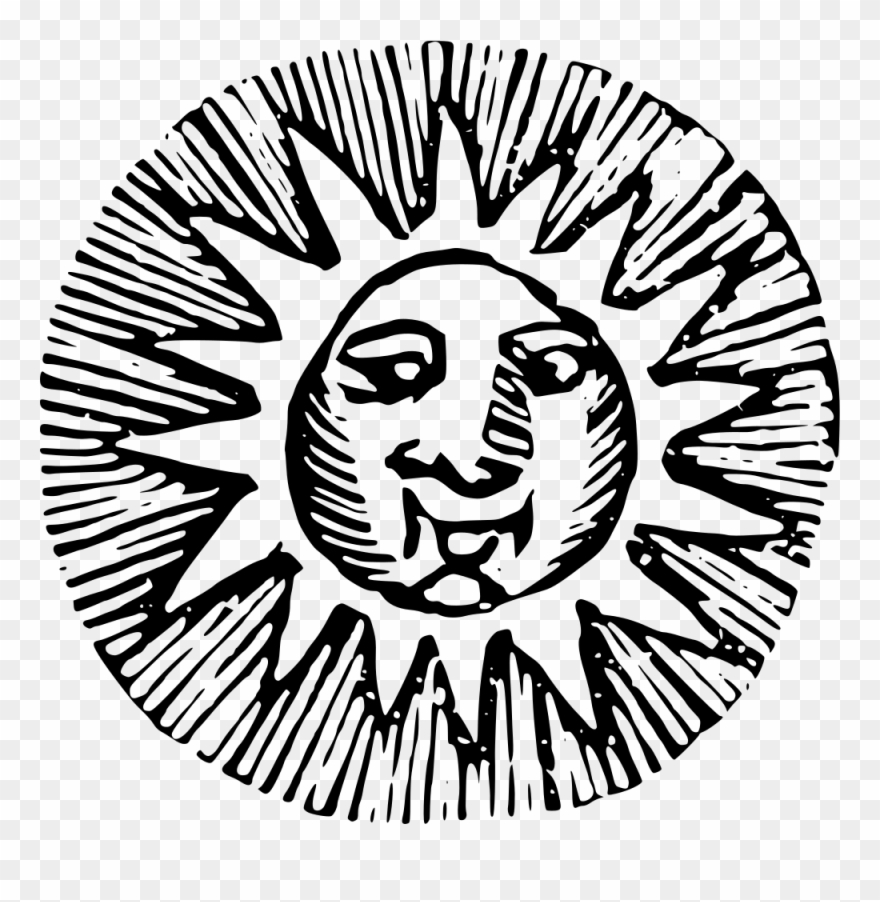 Sun - Let The Sun Shine Magnets Clipart