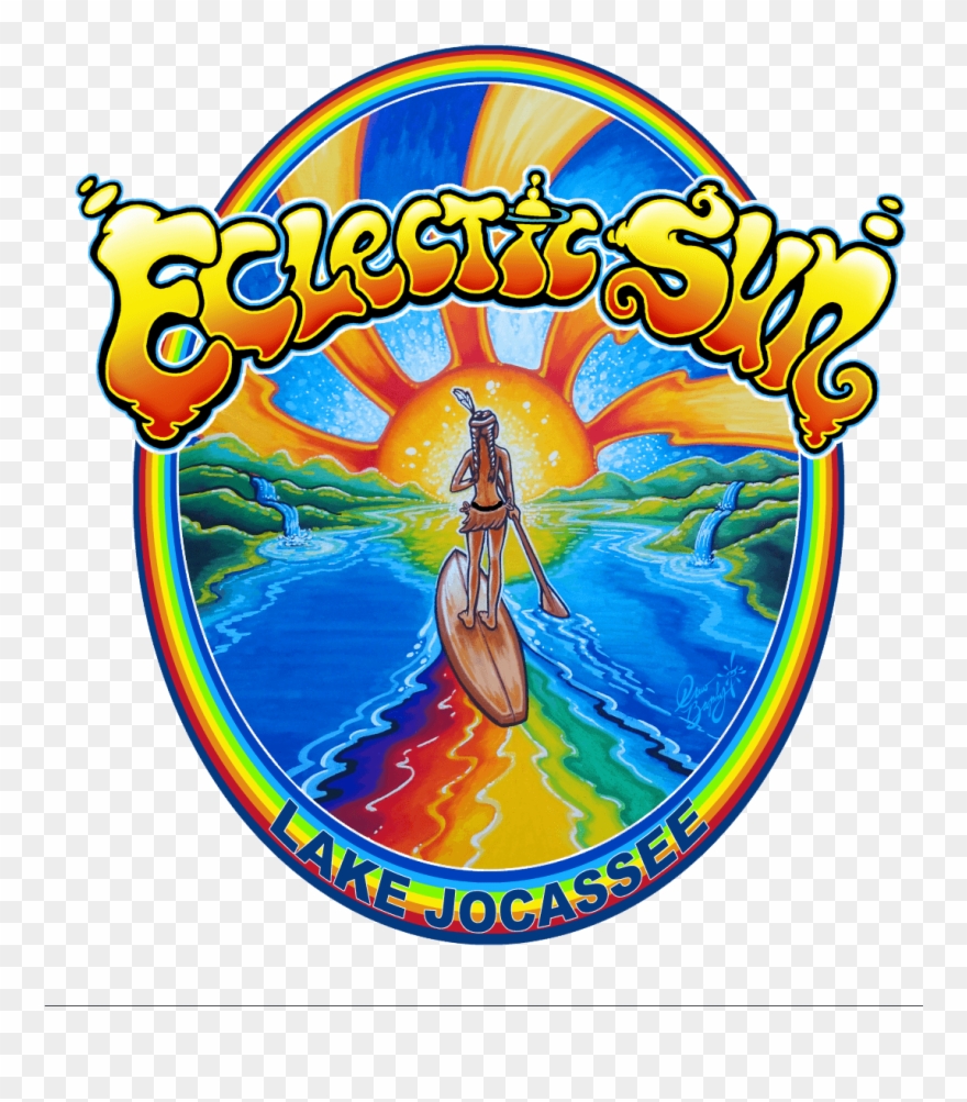 Eclectic Sun Logo - Illustration Clipart