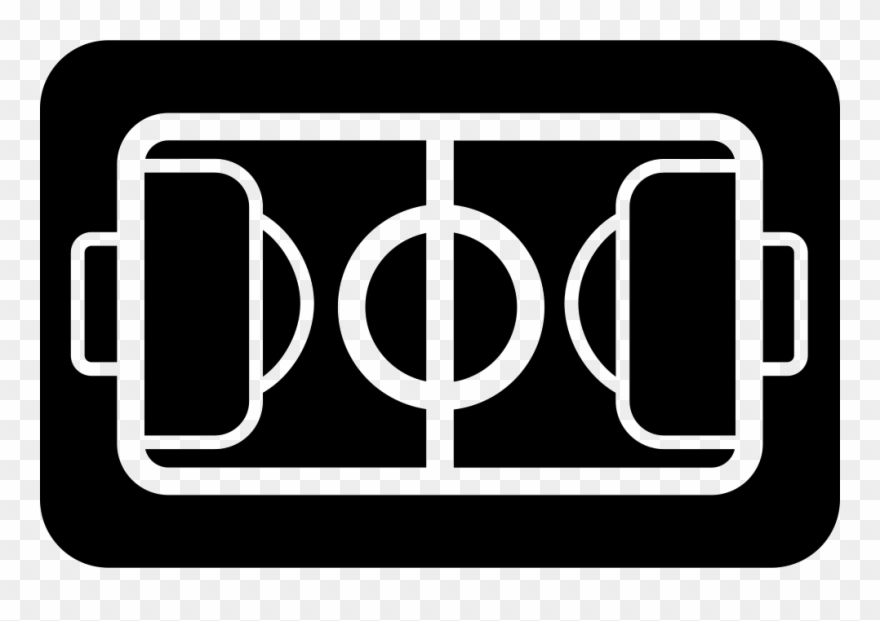 Football Field Number Font - Football Clipart