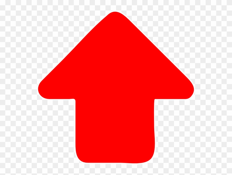 Red Arrow Up Clip Art At Clker - Clip Art - Png Download