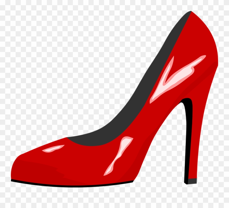 Ballet Shoes Clip Art 23, Buy Clip Art - Red High Heel Png Transparent Png