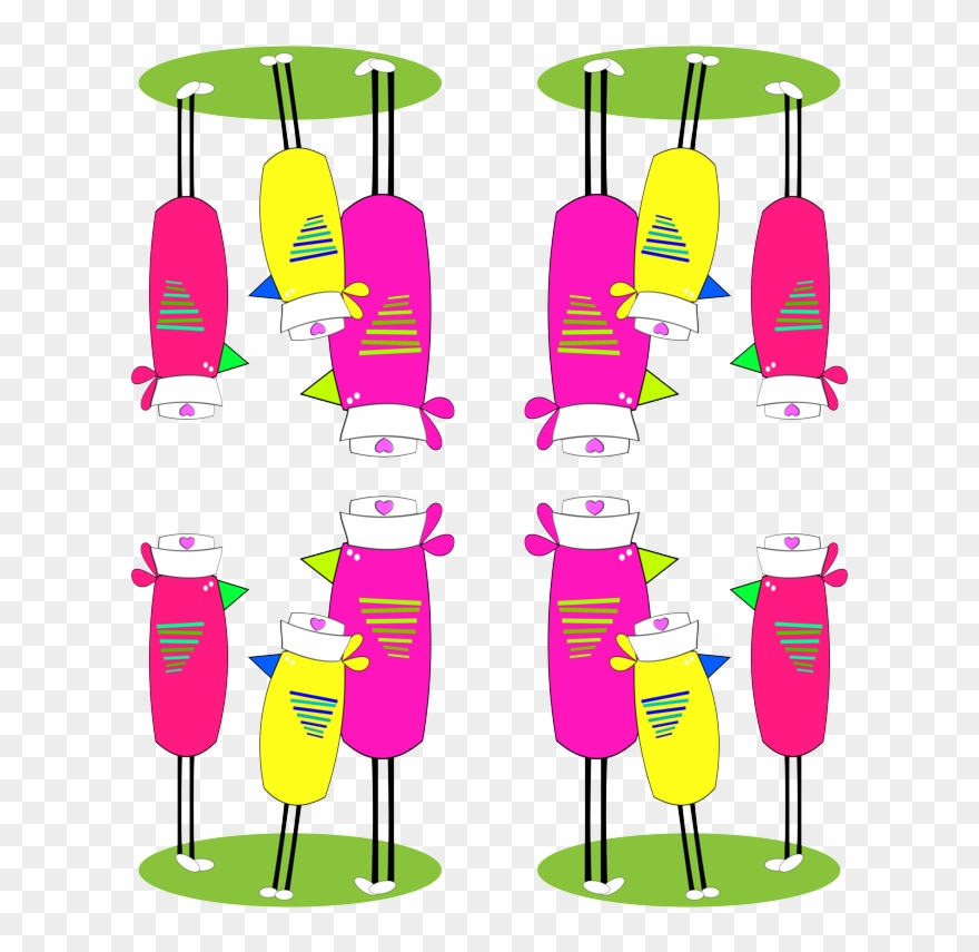 Whimsical Nurse Birds Greeting Cards Clipart