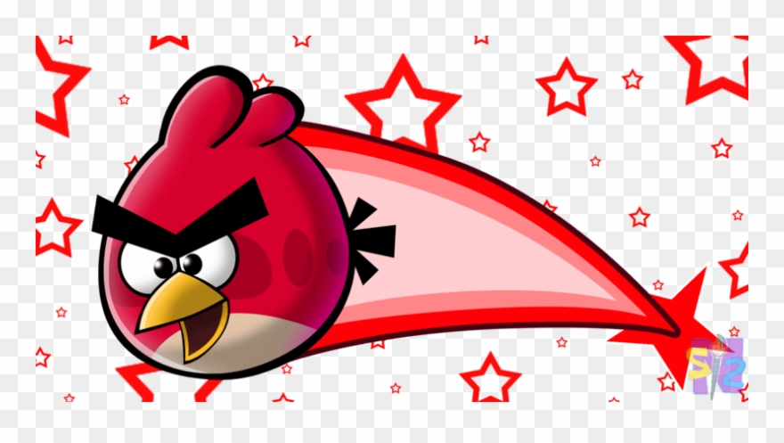 Drawing Apple Angry Black And White - Transparent Angry Bird Png Clipart