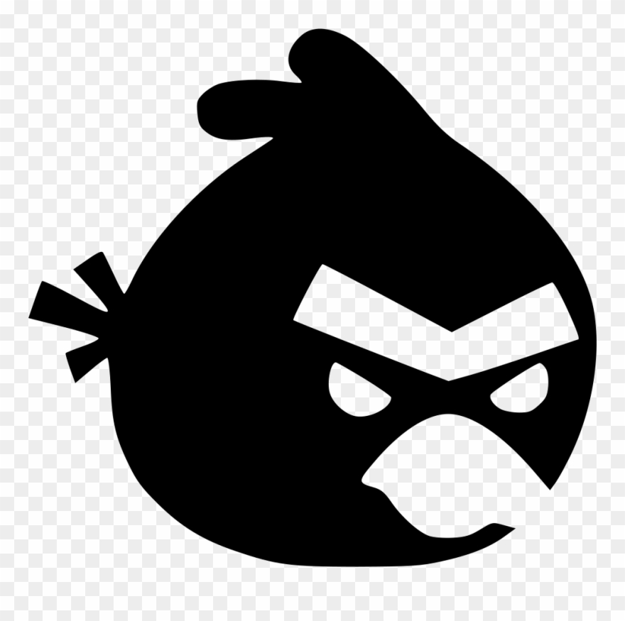 Angry Birds Art Svg - Angry Birds Icon Vector Clipart