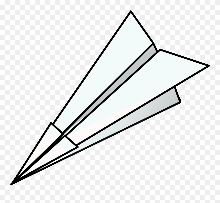White Paper Plane - Paper Plane Investigation Ks2 Clipart
