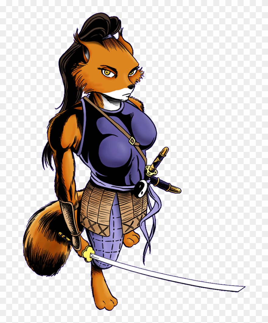 Ninjara Is A Fox Who Was Once A Part Of An Ancient - Tiger Claw And Alopex Clipart