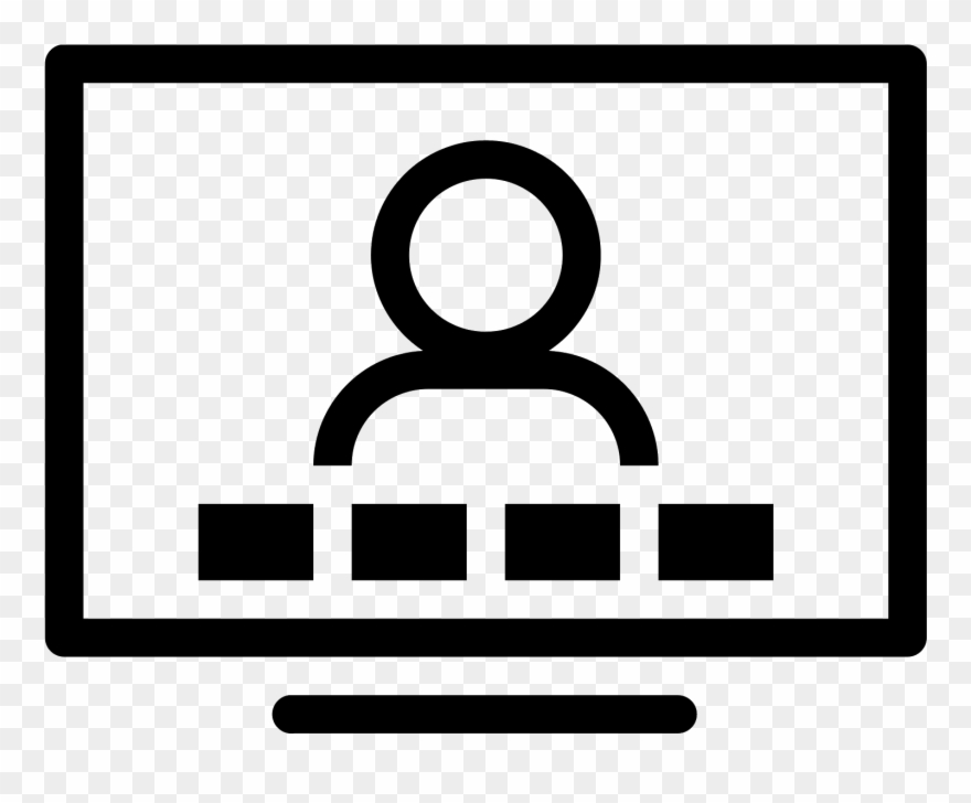 Video Conference Icon Clipart